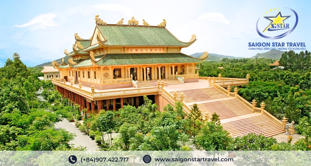 Chùa Đại Tòng Lâm - Tour Tây Ninh Vũng Tàu 2 ngày 1 đêm