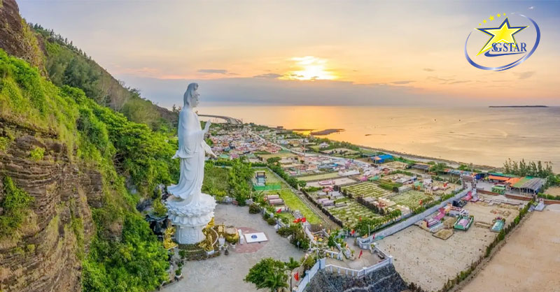 Cẩm nang du lịch đảo Lý Sơn | Saigon Star Travel chua duc ly son