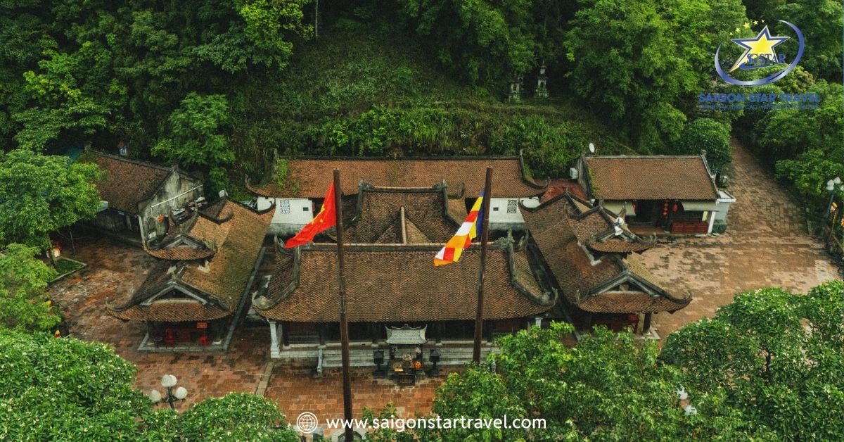 Chùa Hoa Yên nơi các vị vua Trần thường lên tu tập