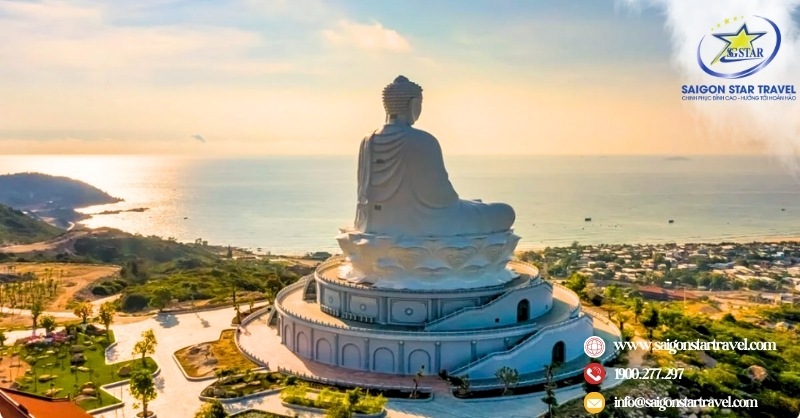 Tượng Phật Ngồi lớn nhất Đông Nam Á - Tour Quy Nhơn Phú Yên 3 ngày 3 đêm