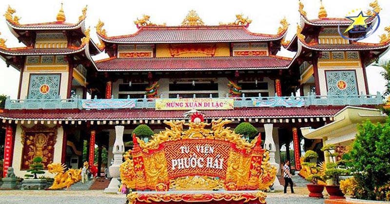 Tu Viện Phước Hải - Tour Vũng Tàu 10 Chùa Tết Nguyên Đán 1 Ngày