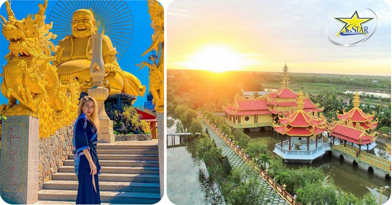 Tour Bến Tre 1 Ngày - Tour Du Lịch Thiền Nguyện & Trồng Cây | Saigon Star Travel chua van phuoc ben tre