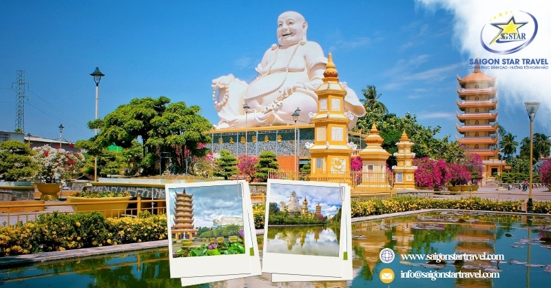 Chùa Vĩnh Tràng - điểm tham quan mở đầu tour Miền Tây 4 ngày 3 đêm
