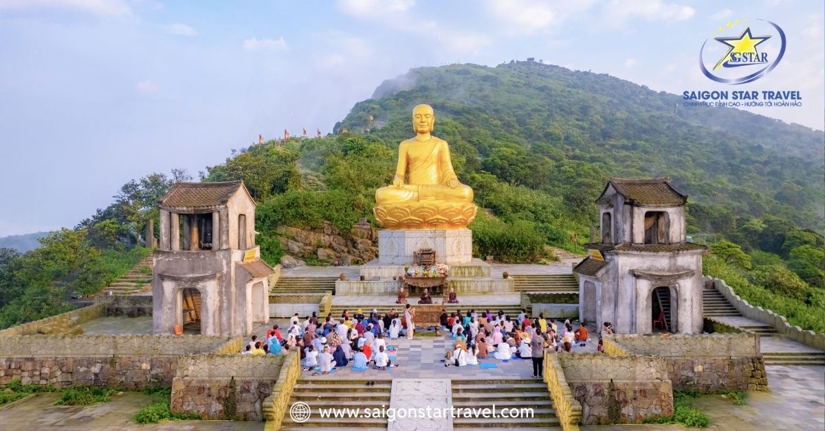 Chùa Yên Tử gắn liền với Phật hoàng Trần Nhân Tông