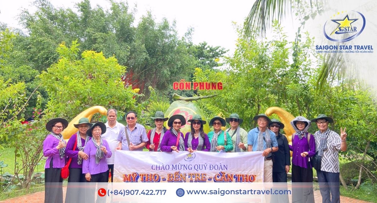 Cồn Phụng Bến Tre trong chương trình tour