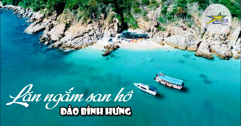 Đảo Bình Hưng - Vùng biển hoang sơ, thuần khiết có sức hút khó cưỡng