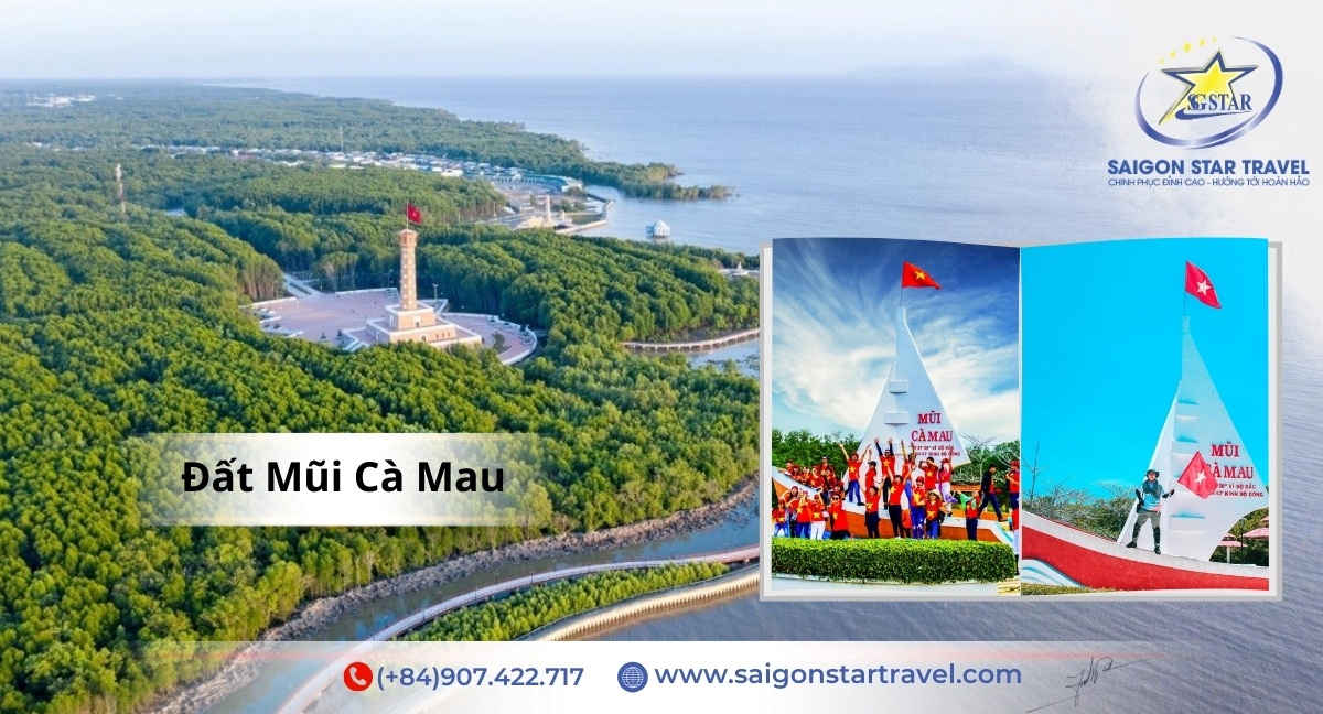 Mũi Cà Mau - Tour Miền Tây 3 ngày
