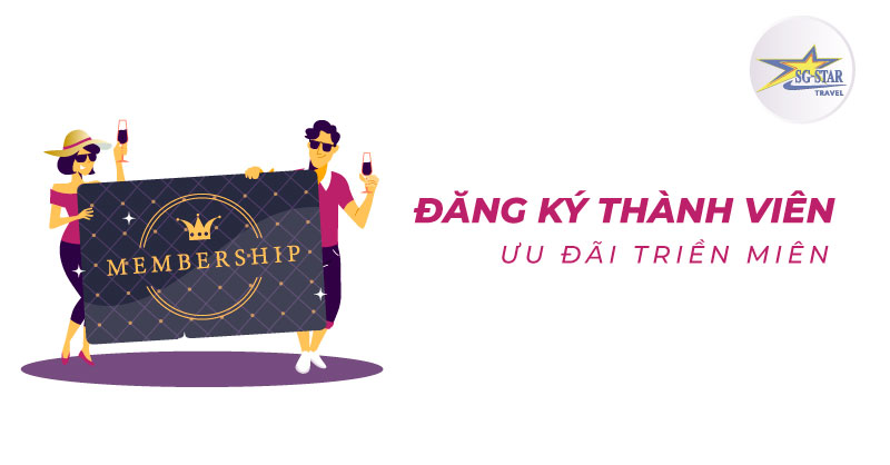 Tích điểm đổi quà - Thêm điểm thêm vui | Saigon Star Travel Dễ dàng trở thành Thành viên của Saigon Star Travel