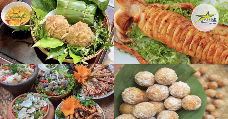 Đến biển Hải Thịnh, du khách sẽ được thưởng thức rất nhiều đặc sản Nam Định ngon tuyệt
