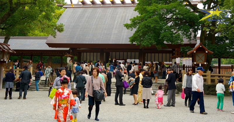 Tour Du Lịch Nhật Bản 6N6Đ - Rực Rỡ Sắc Hoa Anh Đào | Saigon Star Travel Đền thờ Sapporo Jingu - Tour du lịch Nhật Bản 6 ngày 6 đêm
