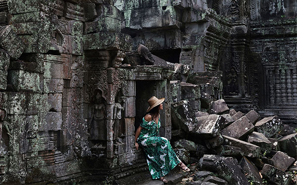 Đền Ta Prohm Campuchia- Khám phá sự bí ẩn của các rễ cây khổng lồ | Saigon Star Travel den-ta-prohm-campuchia-kham-pha-su-bi-an-cua-cac-re-cay-khong-lo-3