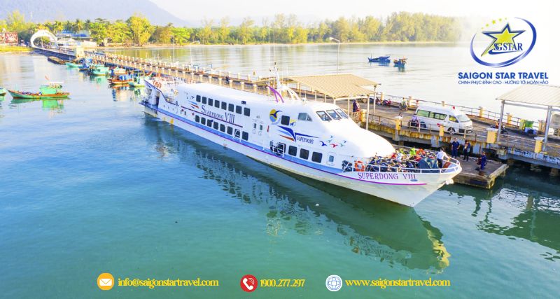 Tàu cao tốc Superdong đi Phú Quốc