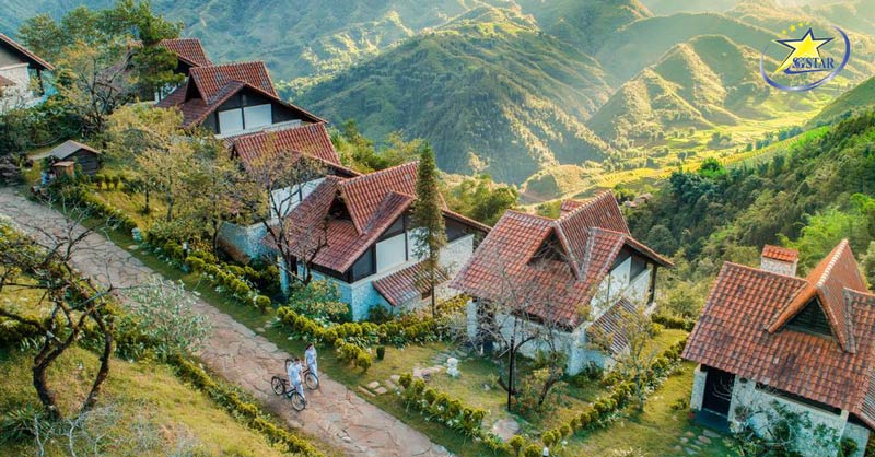 Khung cảnh yên bình ở Sapa - Địa điểm du lịch Tết trong nước hấp dẫn