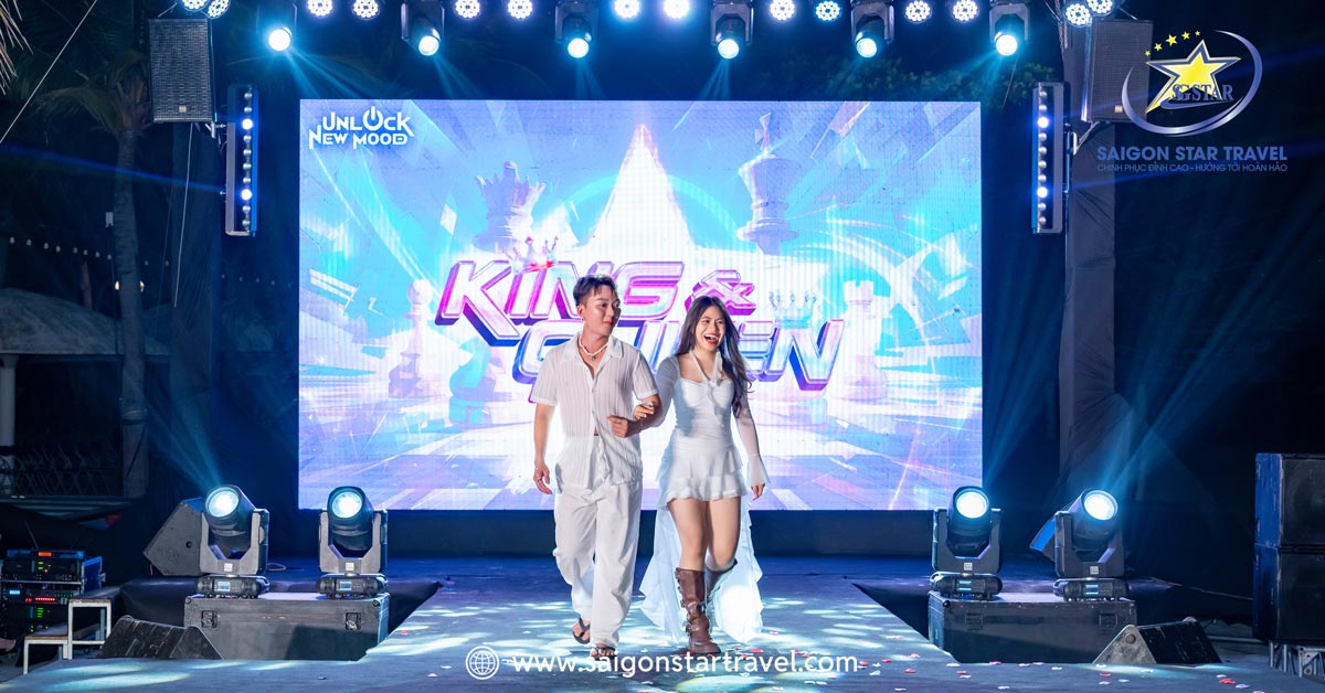 Concept Dạ tiệc King &amp; Queen
