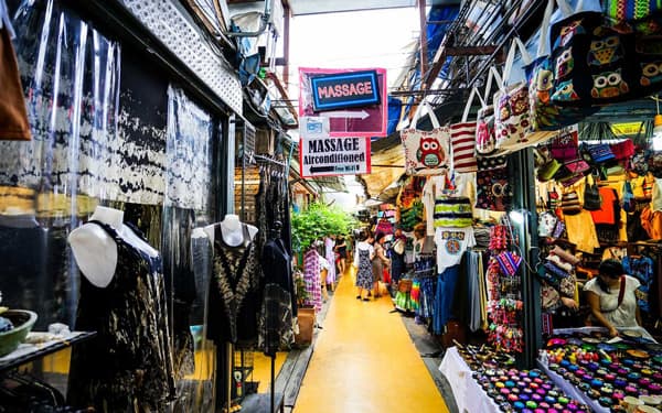Một góc tại chợ Chatuchak