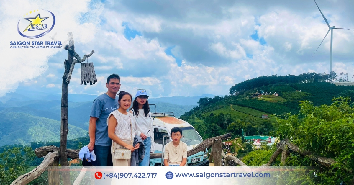 Đồi Chè Cầu Đất - Tour Đà Lạt 4n3đ máy bay