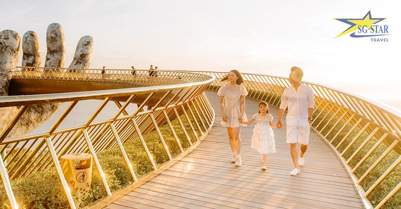 Check-in Cầu Vàng ở Đà Nẵng