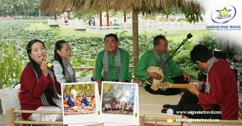 Đờn ca tài tử Nam Bộ trong tour Miền Tây 4 ngày 3 đêm