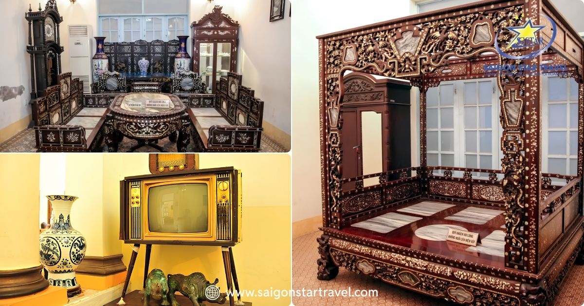 Một vài món cổ vật tại nhà cong tử Bạc Liêu