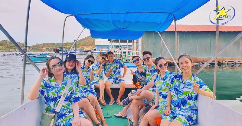 Tour Bình Ba 2 Ngày 1 Đêm | Du Ngoạn Đảo - Tiệc Tôm Hùm | Saigon Star Travel Khám phá Đảo Bình Ba trên Cano