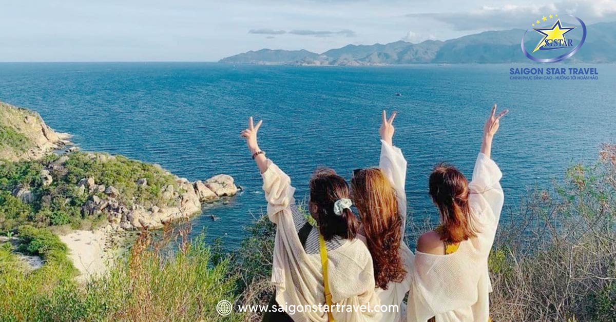 Tour lễ 2/9 đảo Bình Ba 2 ngày 2 đêm – Hòn Rùa | Saigon Star Travel Check-in Hòn Rùa trong tour lễ 2/9 đảo Bình Ba 2 ngày 2 đêm