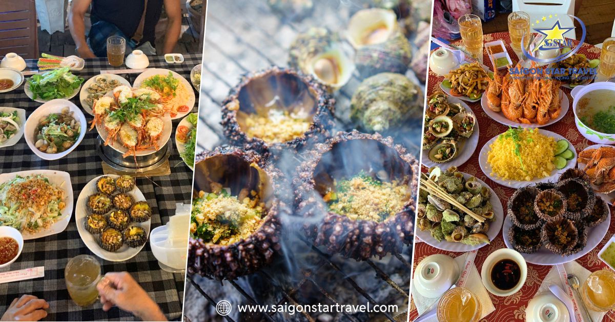 Thưởng thức Tiệc Hải Sản