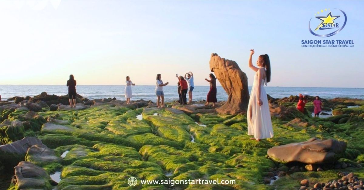 Check-in Bãi Rêu tại Bãi biển Cổ Thạch