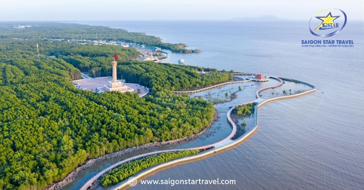 Mũi Cà Mau thiêng liêng: Nơi Cột cờ Hà Nội sừng sững giữa ngàn xanh và biển cả