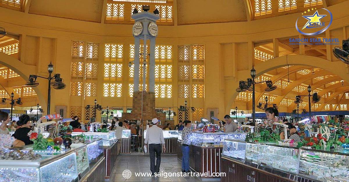 Mua sắm tại Chợ Lớn Mới - Phsar Thmey
