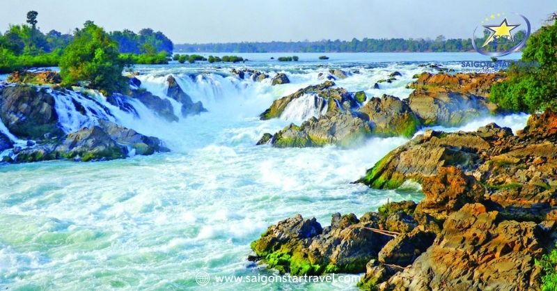 Thác Khone Phapheng | Tour du lịch Lào Campuchia Thái Lan 4 ngày 3 đêm