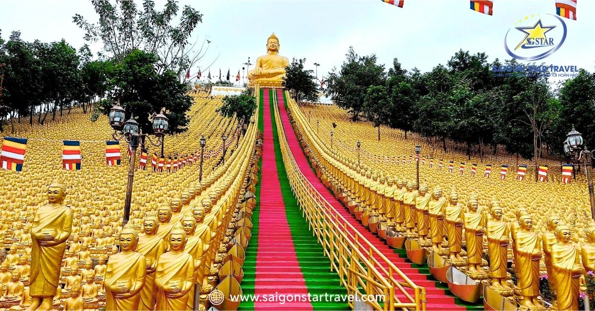 Vườn Chùa Puthkiri trong hành trình Campuchia