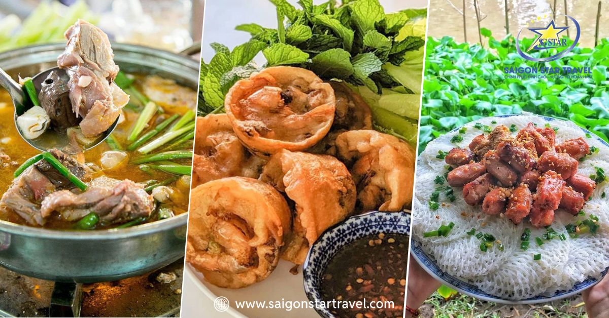 Một vài món ăn đặc sắc tại Cần Thơ