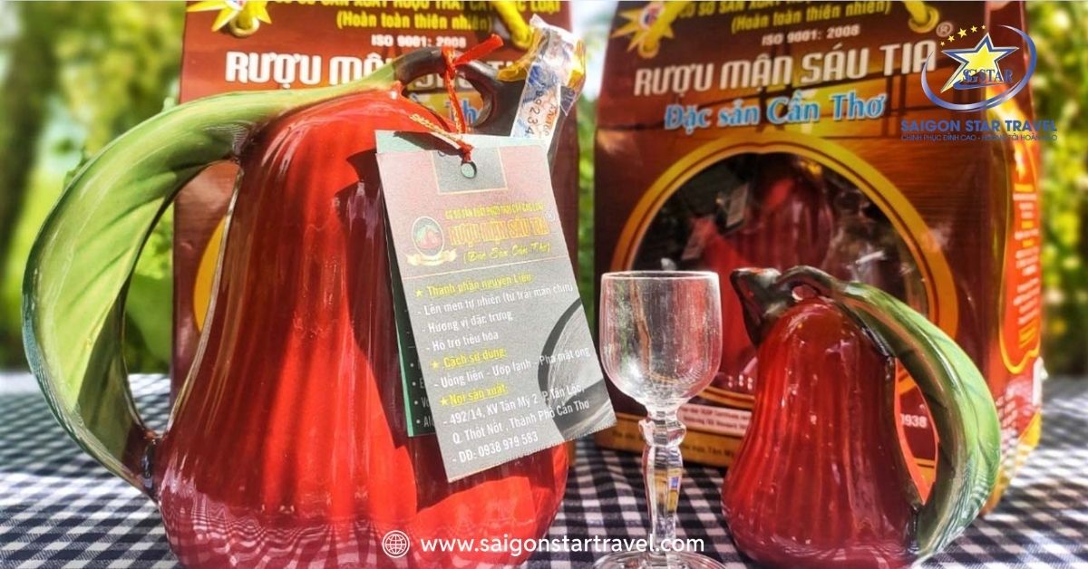 Rượu mận Sáu Tia