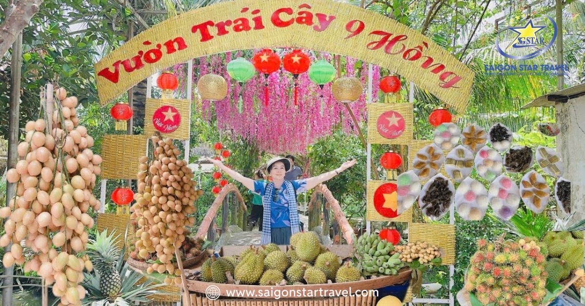 Vườn trái cây Chín Hồng