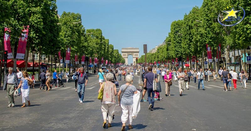 Tour Đức Pháp Thụy Sĩ 9 Ngày 8 Đêm | Khám phá Châu Âu Trọn Gói | Saigon Star Travel Check-in tại Đại Lộ Thiên Đàng - Champs Élyseés