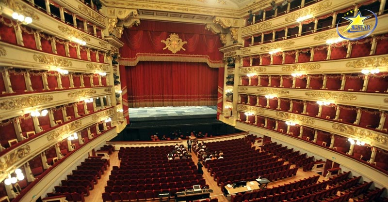 Du lịch Châu Âu 11 Ngày 10 Đêm | Tour Pháp - Thuỵ Sỹ - Ý - Vatican | Saigon Star Travel Bên trong Nhà hát Opera La Scala