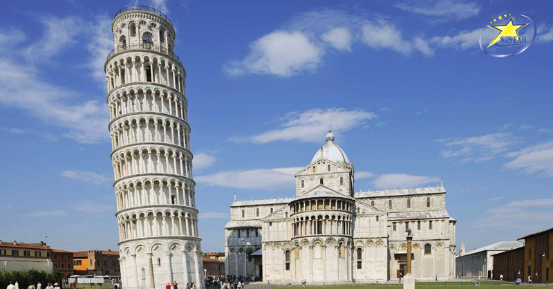 Du lịch Châu Âu 11 Ngày 10 Đêm | Tour Pháp - Thuỵ Sỹ - Ý - Vatican | Saigon Star Travel Check-in tại Tháp Nghiêng Pisa