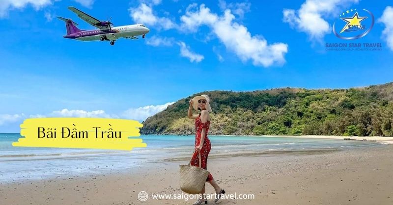 Tắm biển tại Bãi Đầm Trầu - Bãi biển hoang sơ và đẹp nhất Côn Đảo