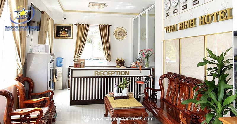 Khách sạn Thái Bình Côn Đảo 3 Sao | Saigon Star Travel Khu vực Lễ Tân