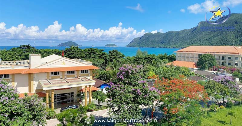 Khách sạn Thái Bình Côn Đảo 3 Sao | Saigon Star Travel Viewpoint nhìn từ Khách sạn Thái Bình
