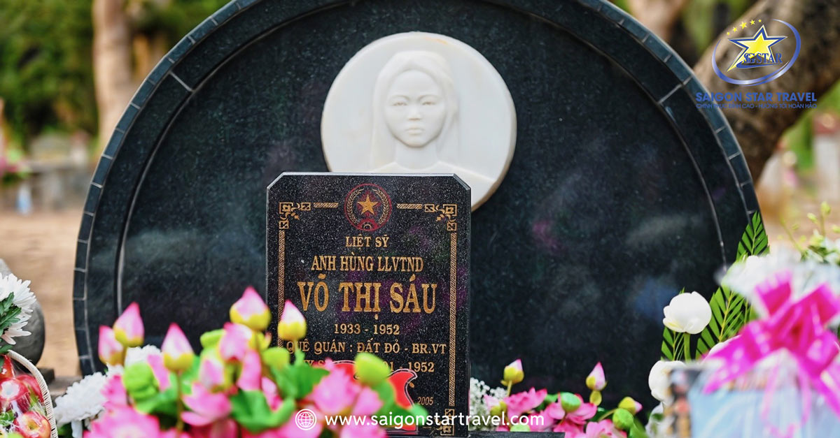 Mộ Nữ Anh hùng liệt sĩ Võ Thị Sáu