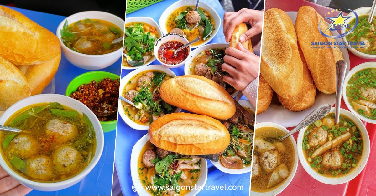 Bánh mì xíu mại - món ăn sáng không thể thiếu của người Đà Lạt