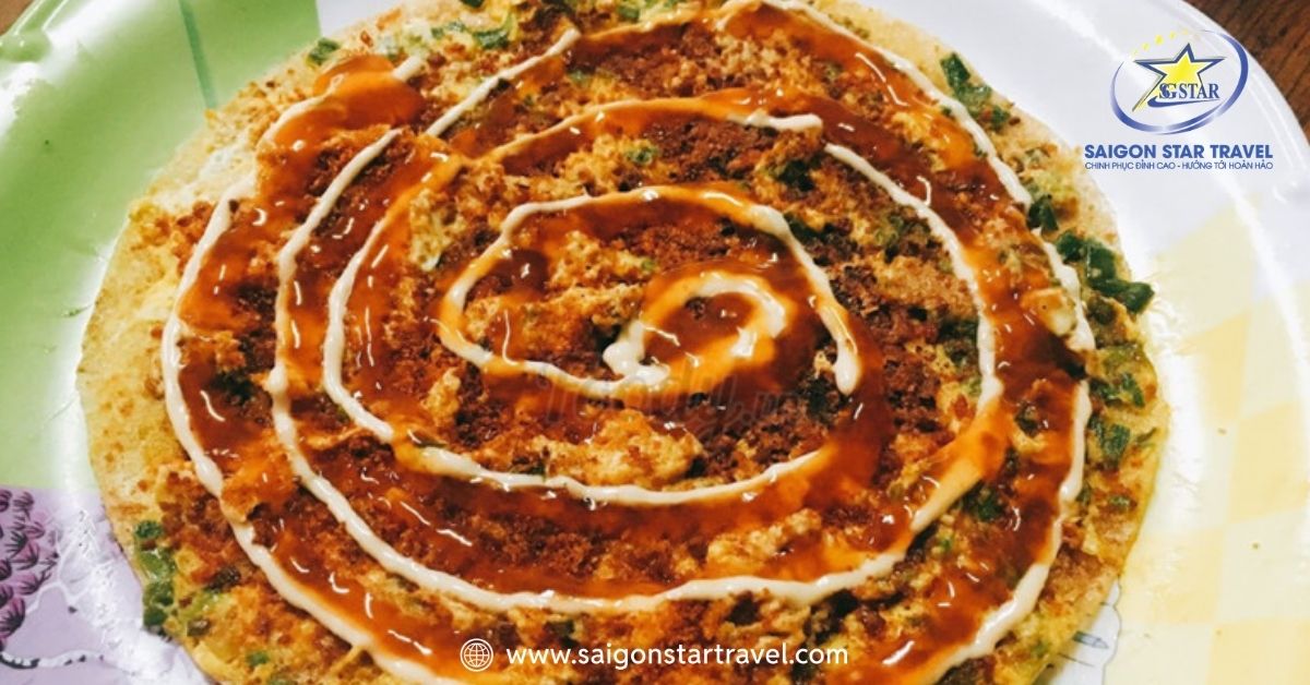 Bánh tráng nướng Minh Châu Bùi Thị Xuân Đà Lạt nóng hổi