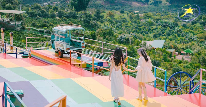 Cafe Mê Linh Đà Lạt - Điểm đến không thể bỏ qua | Saigon Star Travel du lich da lat cafe me linh con duong cau vong 2