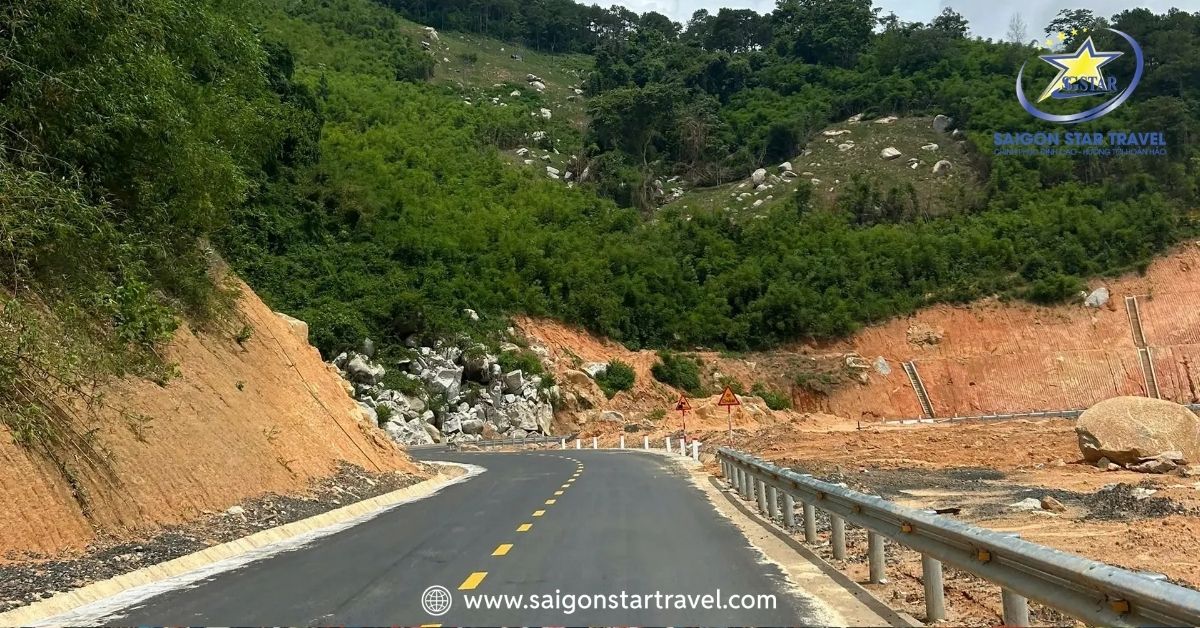 Cung đường qua QL 27 nối liền Đắk Lắk với Lâm Đồng