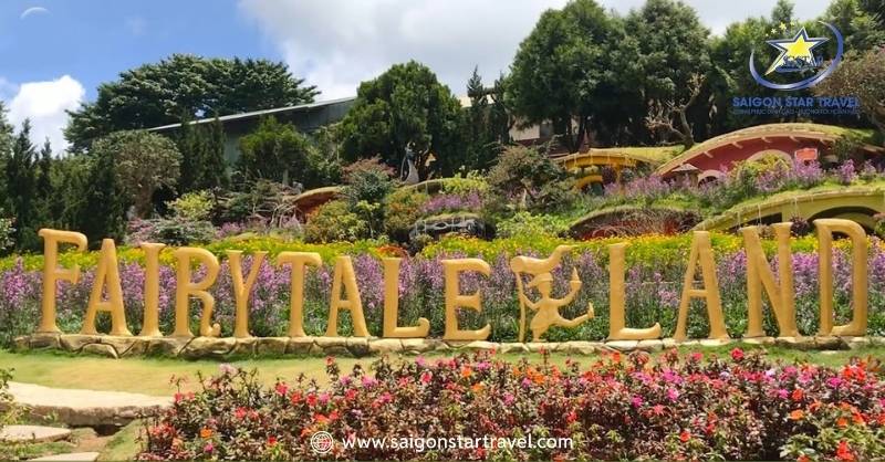 Hoa Sơn Điền Trang – Thiên Đường Sống Ảo Triệu Like | Saigon Star Travel Dalat Fairytale Land đầy màu sắc