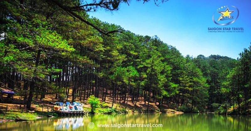 Khám Phá Hồ Suối Vàng Đà Lạt - Vẻ Đẹp Tiên Cảnh Có 102 | Saigon Star Travel Dạo chơi trong khuôn viên Thung Lũng Vàng