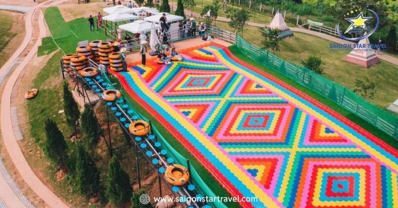 Mongo Land Dalat - Khám Phá "Tiểu Vương Quốc" Thơ Mộng | Saigon Star Travel Chinh Phục Đường Trượt Phao Khô Dài Nhất Đà Lạt