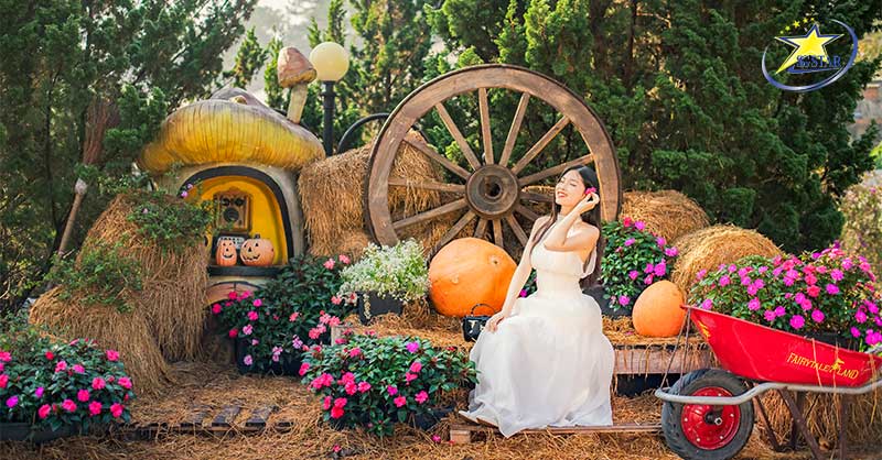Vé Fairytale Land - Làng Cổ Tích | Saigon Star Travel du lich da lat fairytale land check in