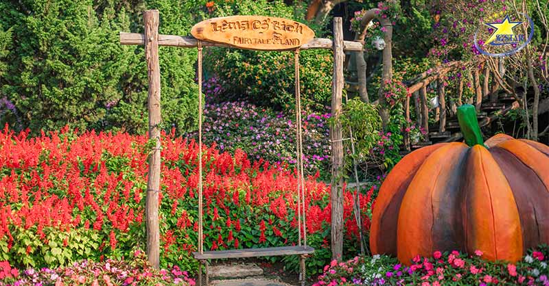 Vé Fairytale Land - Làng Cổ Tích | Saigon Star Travel du lich da lat fairytale land xich du